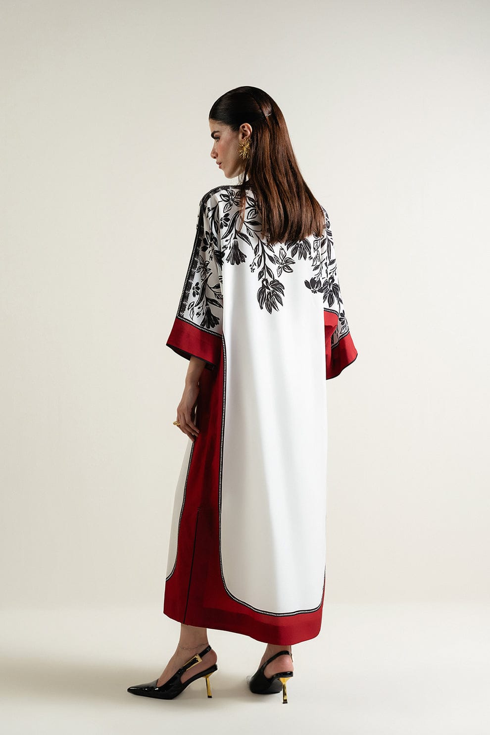 Elegant Brown Bandora Kurta Set with Printed Trouser (2-Piece / 3-Piece)