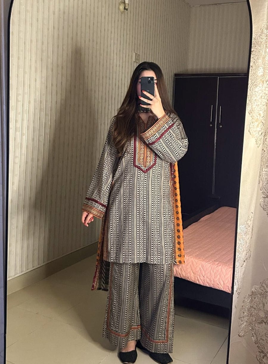 Bin Saeed inspired 2 piece Co-ord set