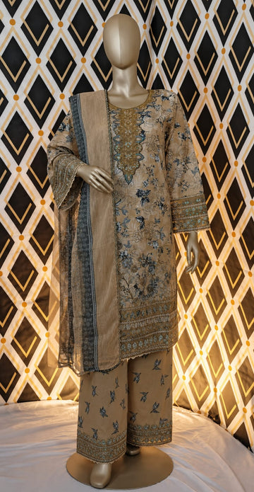 Riwaayat - Beige 3 Piece