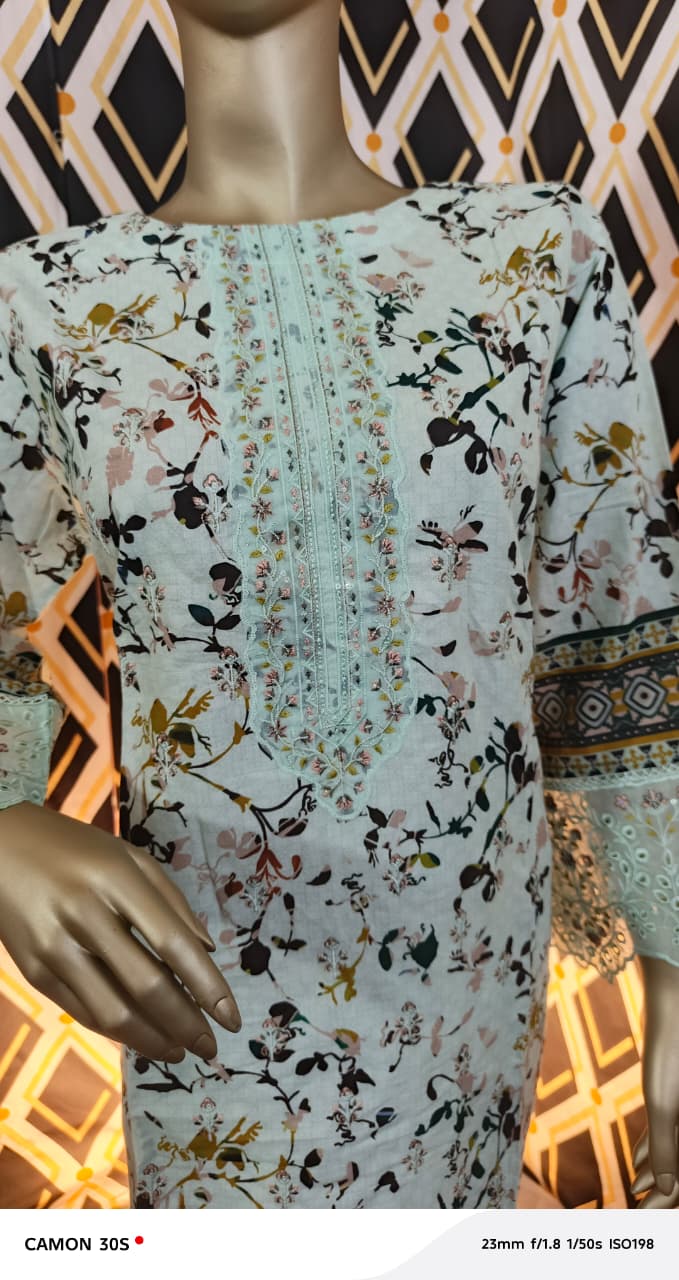 Riwaayat - Dusty Mint 3 Piece (Copy)