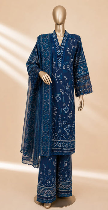Riwaayat - Navy Blue 3 Piece